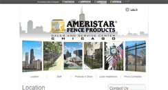 Desktop Screenshot of ameristarfencechicago.com